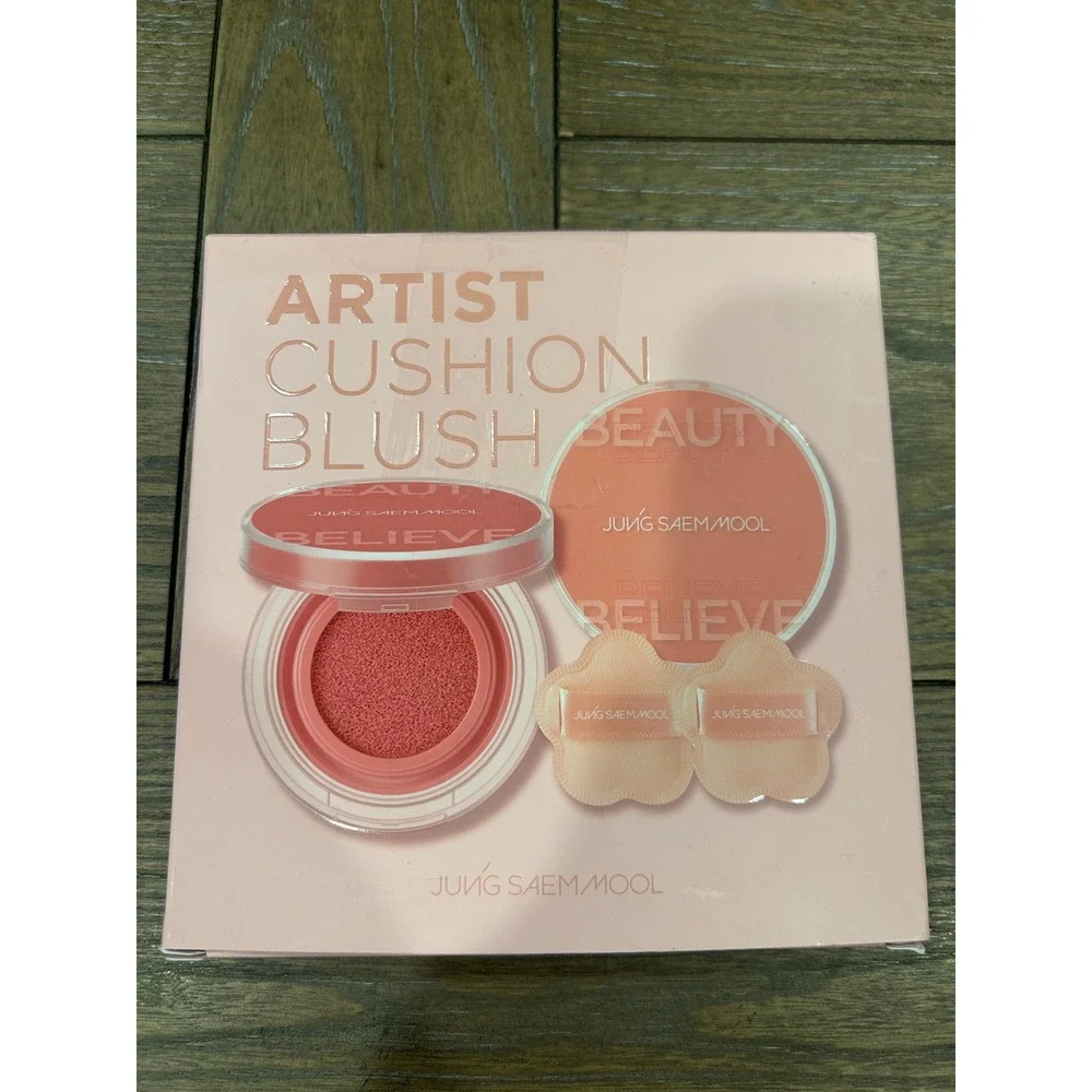 Jung Saem Mool Pink Coral Halo Rare Rose Artist Cushion Blush Set 4gx2ea